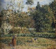 Camille Pissarro Schwarz Metaponto the outskirts of the orchard oil on canvas